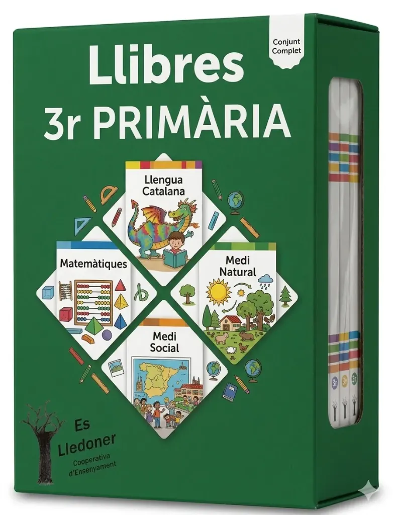 Llibres i material 3r Esucació Primària