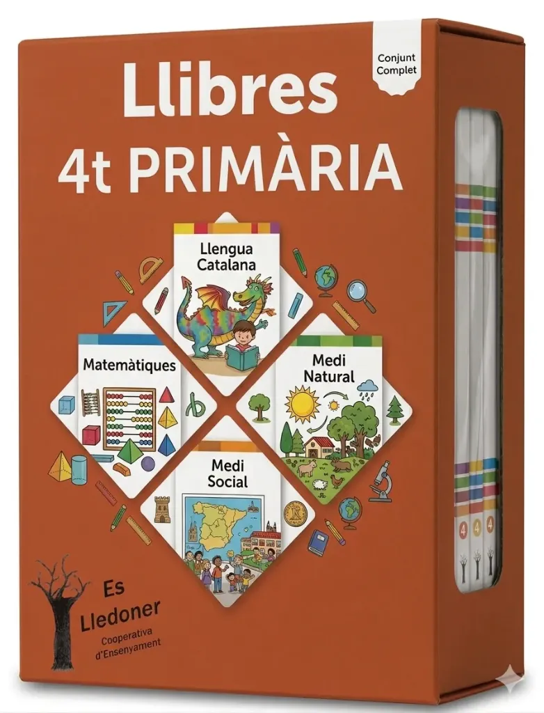 Llibres i material 4t Educació Primària