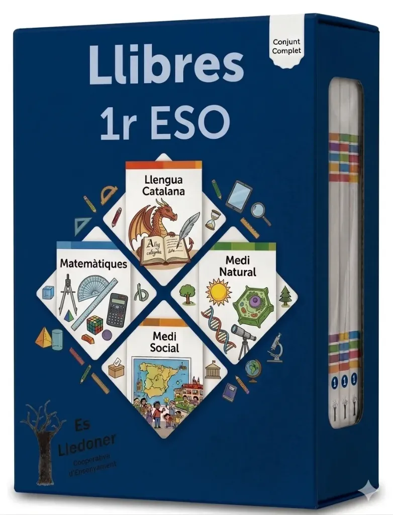 Llibres i material 1r Educació Secundaria