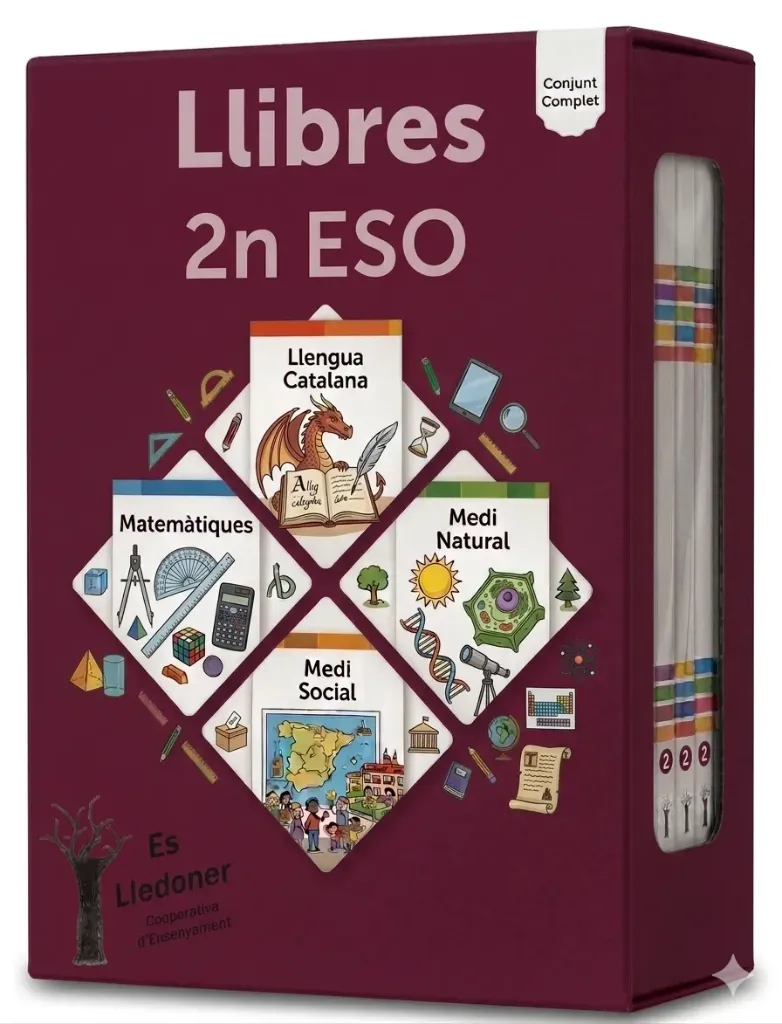 Llibres i material 2n Educació Secundaria
