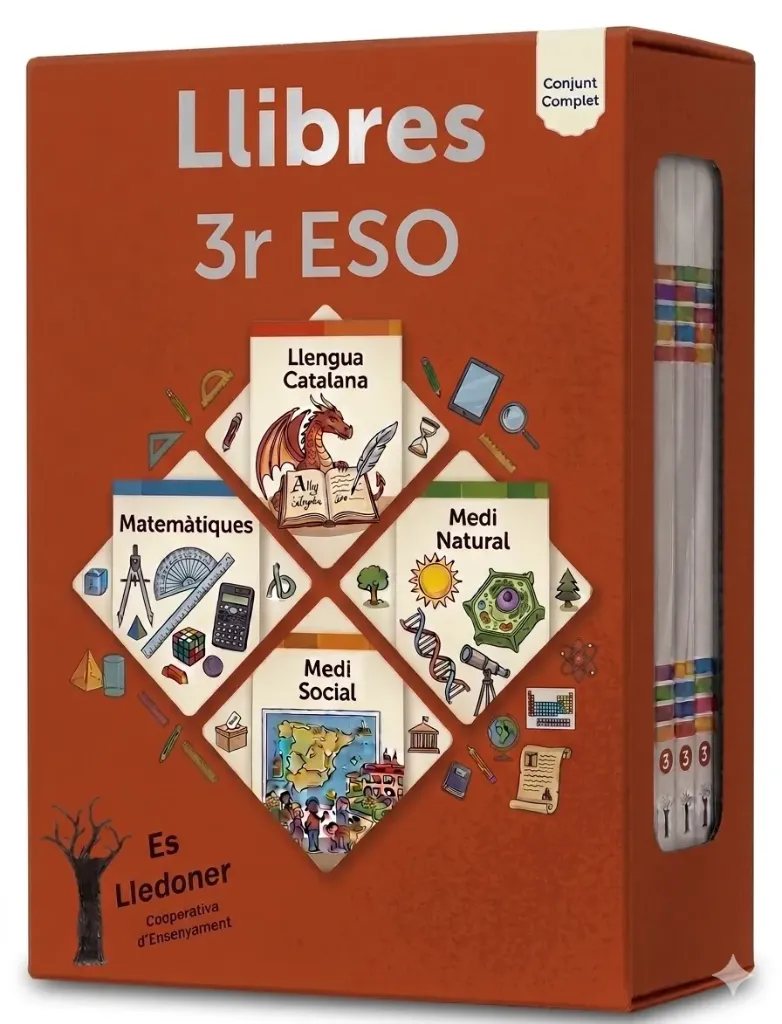 Llibres i material 3r Educació Secundaria