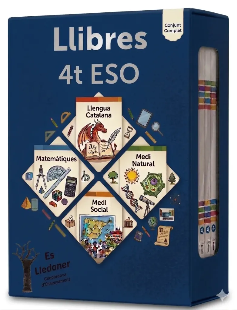Llibres i material 4t Educació Secundaria